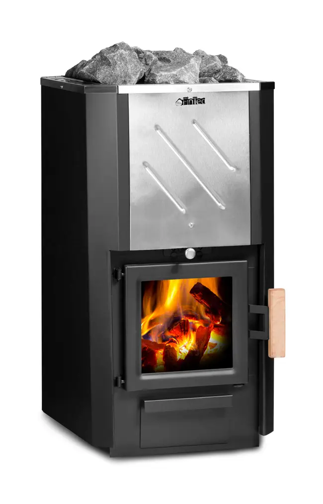 FinTec Iwo Reflex holzbeheizter Saunaofen